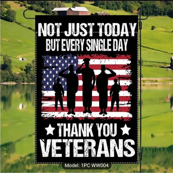 Patriotic Veterans Flag Poster - Picture 2 of 4